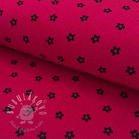 Menčester STRETCH Mini flowers design G