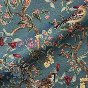 Dekoračná látka GOBELIN PREMIUM Bird Classic Allure