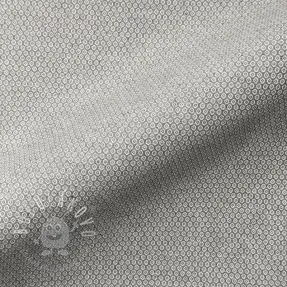 Dekoračná látka DOBBY Coloured Dot grey