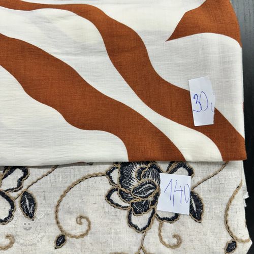 Balík látok viskóza s ľanom 153