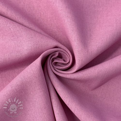 Bavlnená látka s ľanom PREMIUM dawn pink