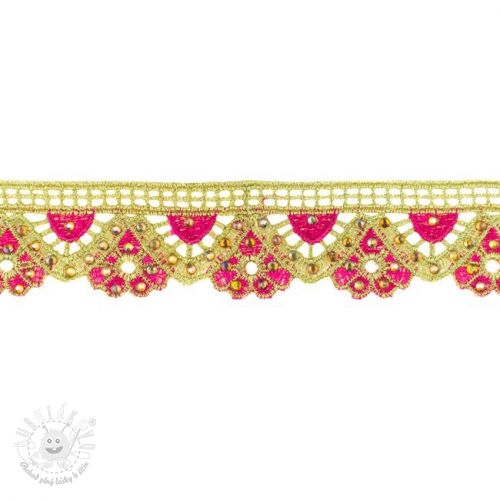 Stuha Diamond fuchsia