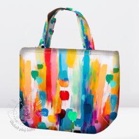 Dekoračná látka BAG Painted Canvas panel