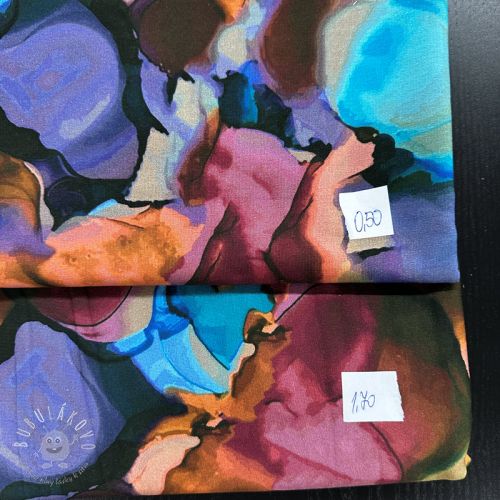 Balík látok teplákovina digital print 0320