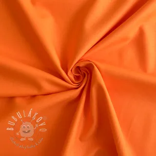 Bavlnený popelín tangerine