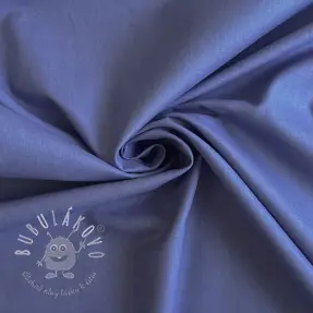 Bavlnený popelín dark blue lavender