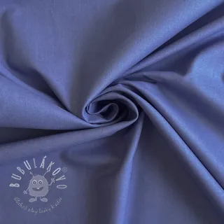 Bavlnený popelín dark blue lavender