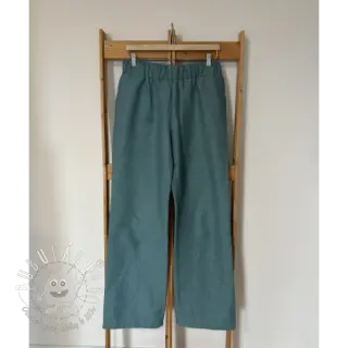 Ľan predpraný 170 g ocean green