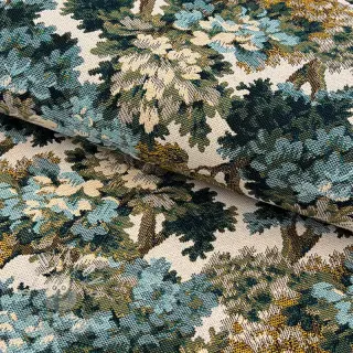 Dekoračná látka jacquard Aubusson emeraude