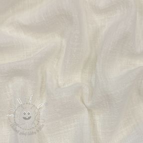 Bavlnená látka SLUB WASHED off white