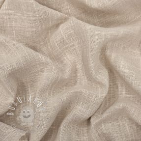 Bavlnená látka SLUB WASHED beige