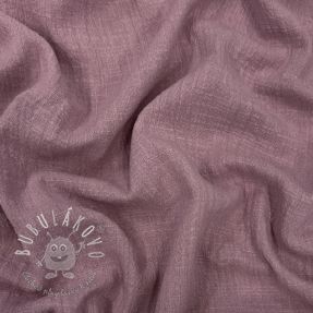 Bavlnená látka SLUB WASHED lavender