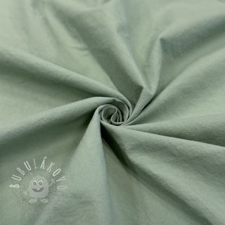 Bavlnená látka WASHED old green