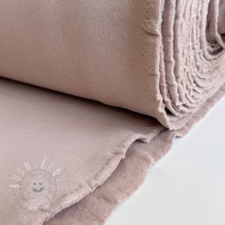 Teplákovina počesaná Urban light pink