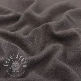 Ľan predpraný STONEWASHED PREMIUM mocha