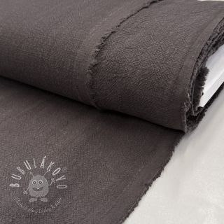 Ľan predpraný STONEWASHED PREMIUM mocha
