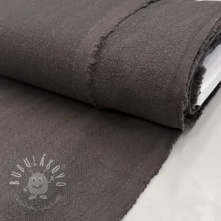 Ľan predpraný STONEWASHED PREMIUM mocha
