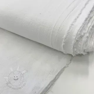 Ľan predpraný STONEWASHED PREMIUM white
