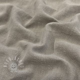 Ľan predpraný STONEWASHED PREMIUM pebble