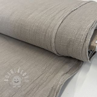 Ľan predpraný STONEWASHED PREMIUM pebble