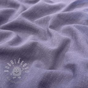 Ľan predpraný STONEWASHED PREMIUM lavender