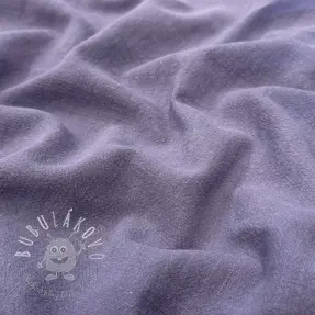 Ľan predpraný STONEWASHED PREMIUM lavender