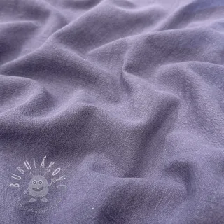 Ľan predpraný STONEWASHED PREMIUM lavender