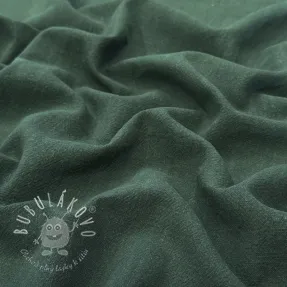 Ľan predpraný STONEWASHED PREMIUM bottle green