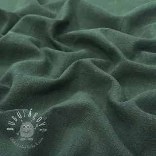 Ľan predpraný STONEWASHED PREMIUM bottle green