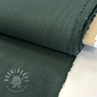 Ľan predpraný STONEWASHED PREMIUM bottle green