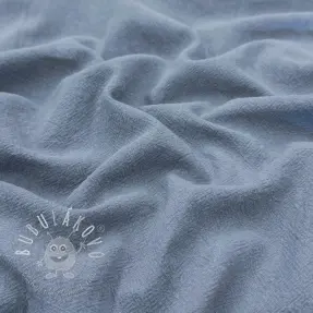 Ľan predpraný STONEWASHED PREMIUM cloud blue