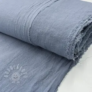 Ľan predpraný STONEWASHED PREMIUM cloud blue