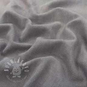 Ľan predpraný STONEWASHED PREMIUM middle grey