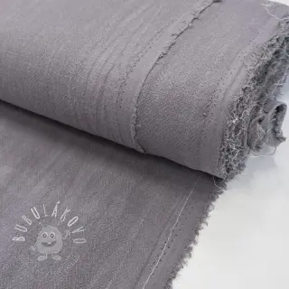 Ľan predpraný STONEWASHED PREMIUM middle grey