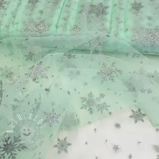 Tyl na TUTU Crystal mint
