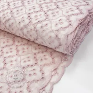Bavlnená látka EMBROIDERY Lilian rose