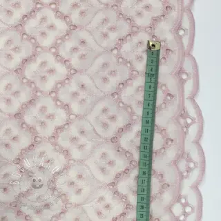 Bavlnená látka EMBROIDERY Lilian rose