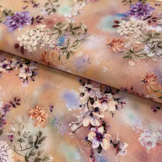 Viskóza LUREX Romantica peach