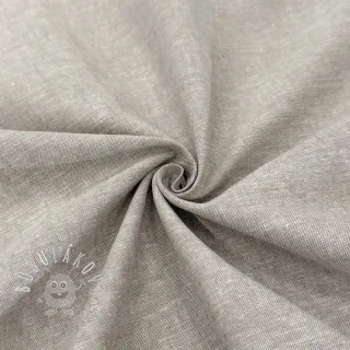 Ľan s bavlnou Lico beige