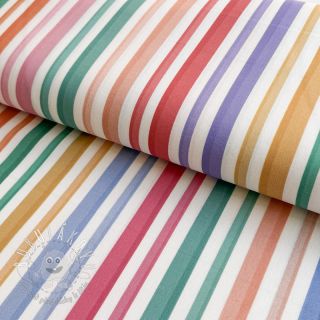 Bavlnená látka Happy Stripe Line