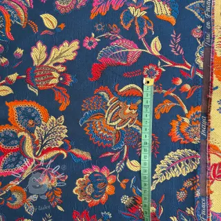 Dekoračná látka jacquard Inaya bleu
