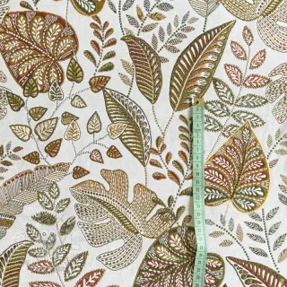 Dekoračná látka jacquard Euphoria blanc kaki