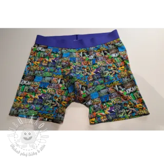 Guma hladká 4 cm cobalt