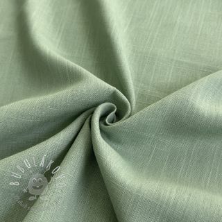 Viskóza s ľanom PREMIUM old green