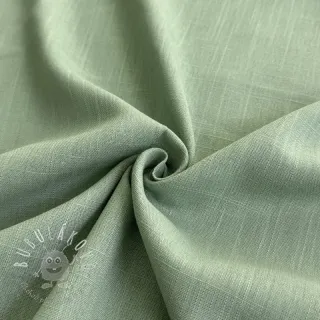 Viskóza s ľanom PREMIUM old green