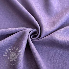 Viskóza s ľanom PREMIUM lavender