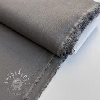 Viskóza s ľanom PREMIUM grey