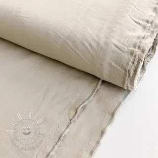 Viskóza s ľanom PREMIUM sand