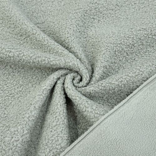 Fleece TEDDY DOUBLE SIDED old green