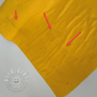 Dvojitá gázovina/mušelín BAMBUS lemon II.trieda